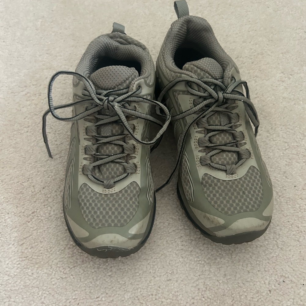 Grey Mesh Athletic Sneakers Merrell